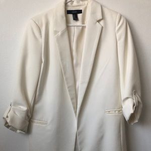 SOLD White Blazer